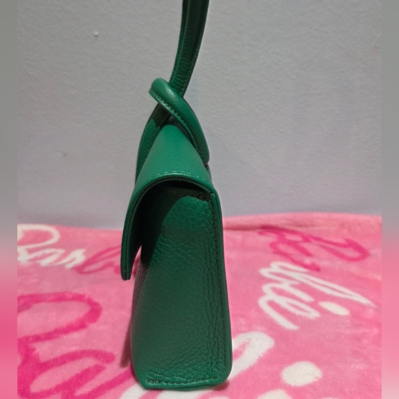 M. Gemi Jewel Green The Francesca Convertible Crossbody NWOT - Picture 5 of 9